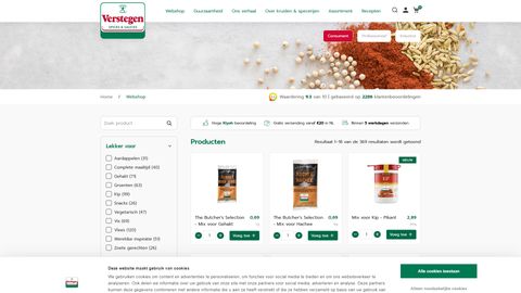 Verstegen Spices & Sauces